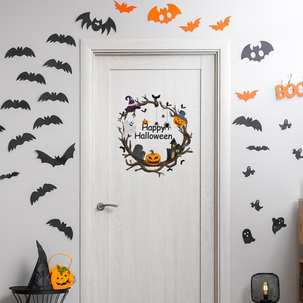 ##/Halloween väggdekal, 30 x 30 cm##/