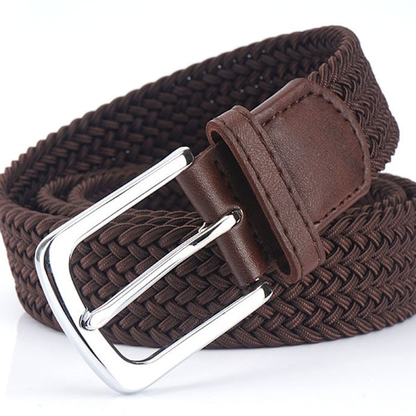 ##/Herrarmband, bredd 3,4 cm (brun)##/