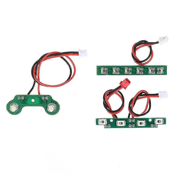Wltoys 284161 1/28 RC Bil Reserv LED Ljus Strålkastare Set 2552 Fordonsmodeller Reservdelar Tillbehör