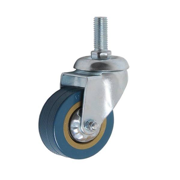 1 x Robust 75mm Gummi-Svinghjul Trolley Møbler