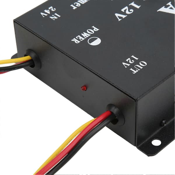 DC24V til 12V Konverter Kortslutningsbeskyttelse Professionel Miljøvenlig Bilspændingsreducer Buck Module45A
