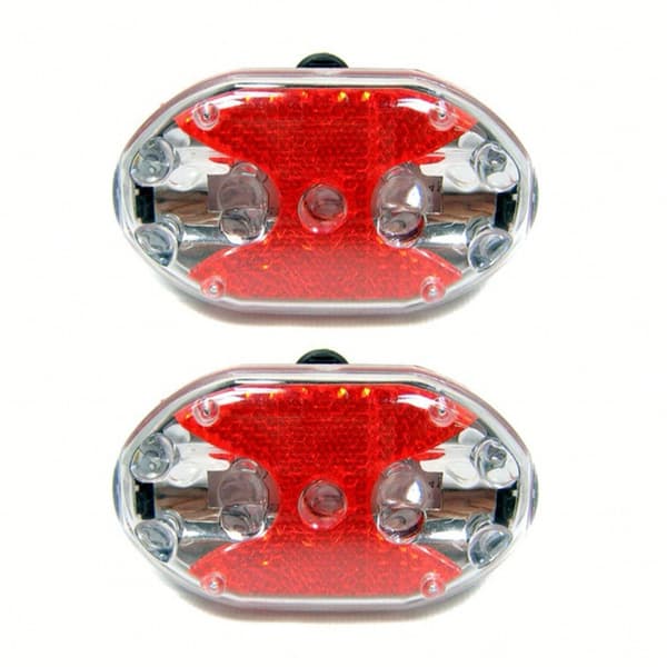 ##/2 cykelbaklyktor utan batterier##/