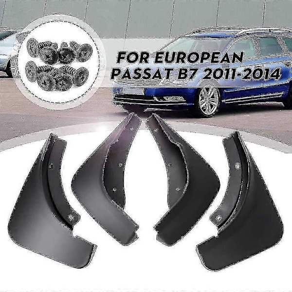 Stänkskydd Mud Flaps För- B7 2011-201 Europeisk Fullständigt Skydd Stänkskydd 4st Mudguard p20241126779