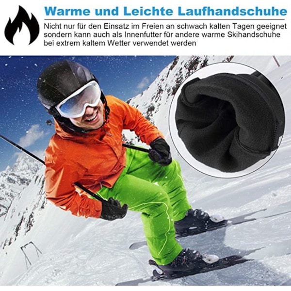 ##/L Sykkelhansker Hansker Touchscreen Sportshansker Varme Hansker##/
