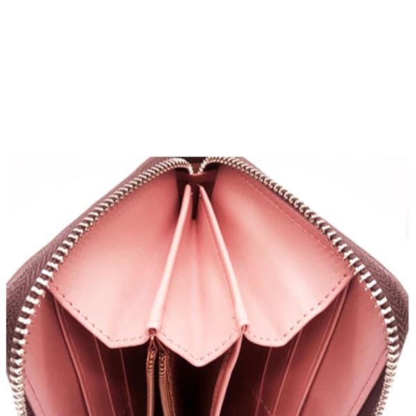 En Rosa Kvinneveske 10cm×20cm×3cm Clutch Søt Sløyfeveske Val