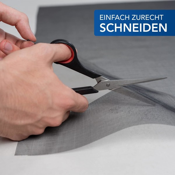 Myggnett - insektbestandig - gjennomsiktig glassfiber