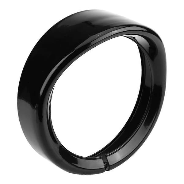 7\" Motorcykel Sort Forlygte Trim Ring Dækning til FLD Trike Road King