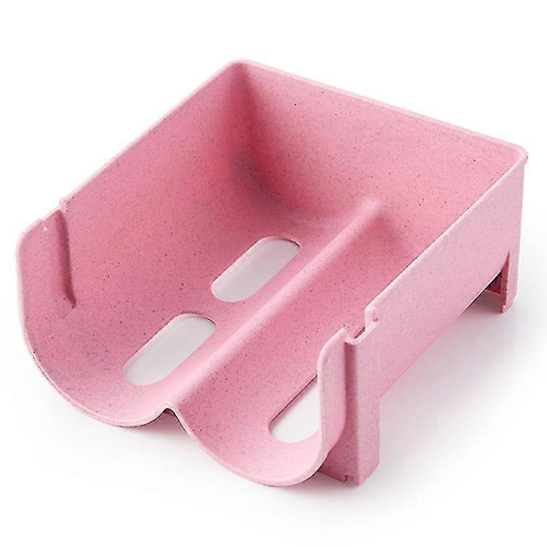 Jääkaapin pulloteline, pinottava pulloteline muovipulloille (1 kpl - pinkki)
