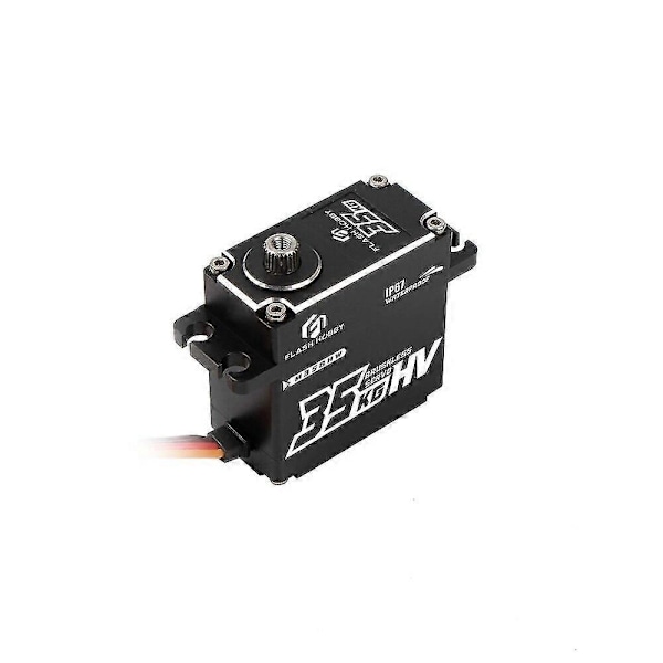 Flashhobby M35BHW 120 35KG Dreiemoment Vanntett Børsteløs Motor Aluminium Metallgir 25T Arm Digital S