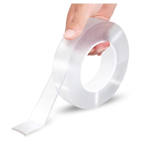 Transparent nano dubbelhäftande tejp, vattentät, 5CM*3M