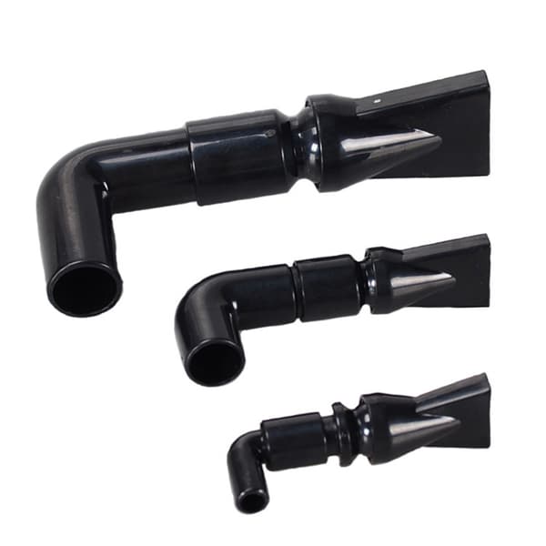 ##/Akvarium Andnäbb Munstycke 360° Rotationsbar Armbåge Plast Fisktank Vattenutloppsrör Pumpfäste Tillbehör##/