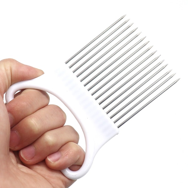 Blå Slicer för Frukt och Grönsaker Tillbehör Rostfritt Stål H