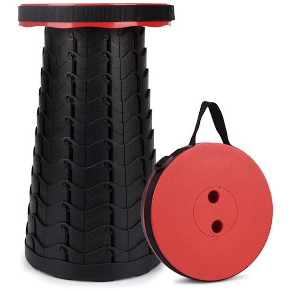 ##/Rød bærbar sammenleggbar krakk##/