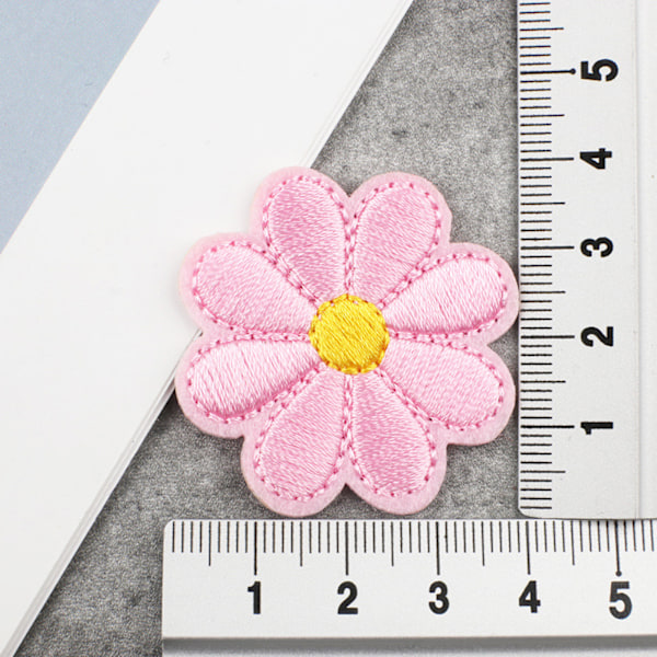 ##/Set med 36 strykjärnslappar, mini broderade lappar##/