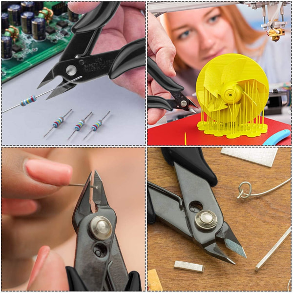 6-pack Sidoklippar, Elektroniska Sidoklippar, Diagonal Precision