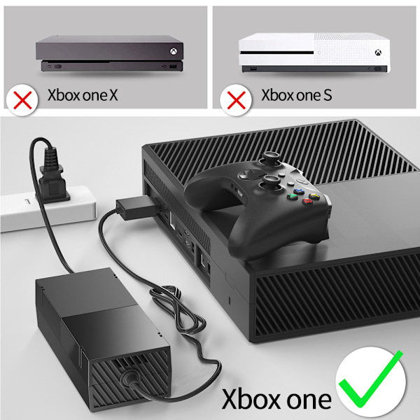 ##/Nätströmsadapter - Europeisk standardströmsadapter för Microsoft Xbox##/