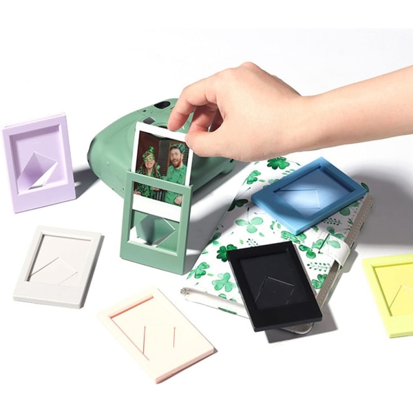 5 stk Display Bilderamme 9x6cm (Blå), Klassisk Rektangulær Skrivebordsramme