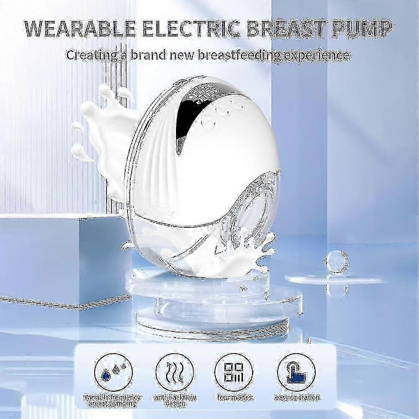 2kpl Hands Free Rintapumppu Puettava Sähköinen Rintapumppu Kevyt Led-näytöllä 4 Tilaa & 12