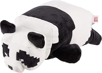 Minecraft Panda Figur 28cm, Mjuk Plyschdocka, Samlarobjekt
