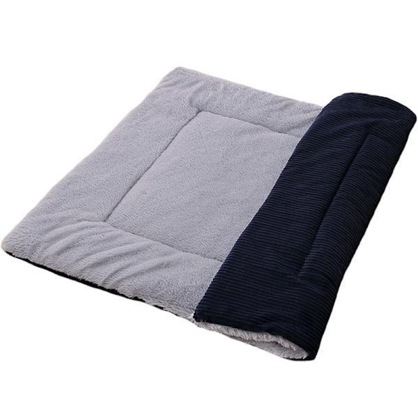 ##/Vintertjock långhårig varm husdjursdyna, dubbelsidig, 75x55cm##/