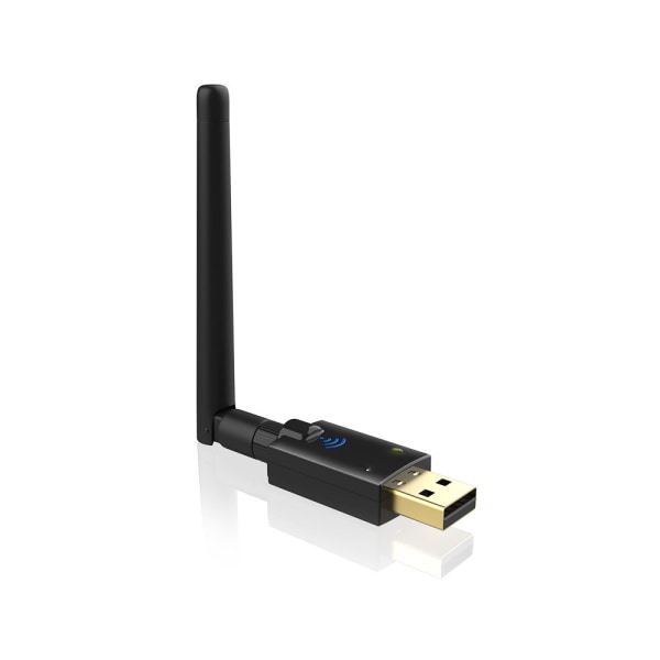 1 stk 150 Mbps WiFi-adapter, WiFi-dongle med Bluetooth-sender