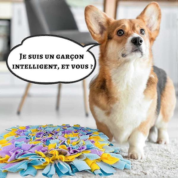 Snusematte for hund, Snusematte for hund, Snusematte for hund, Snusematte for hund, Snusematte for kanin (Gul Blå Lilla)