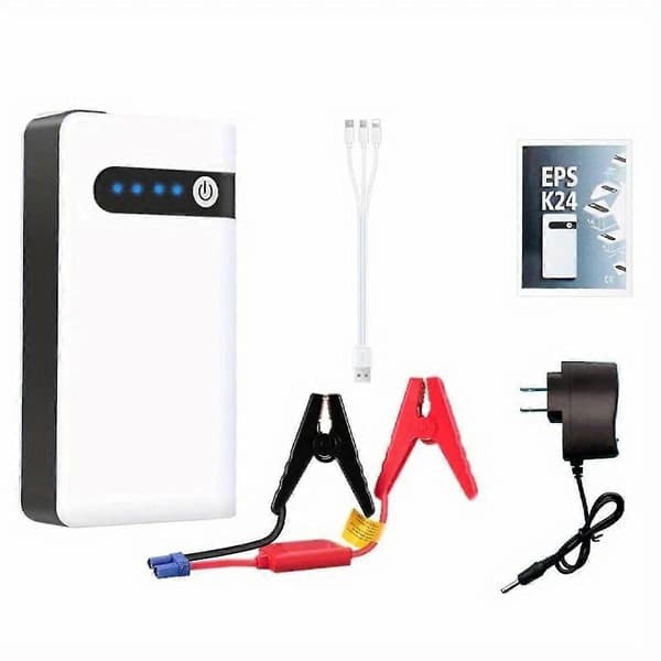 Bilbatteri Jump Starter för 8000mah Portabel Nödbosster Fordons Nödstart Ström för