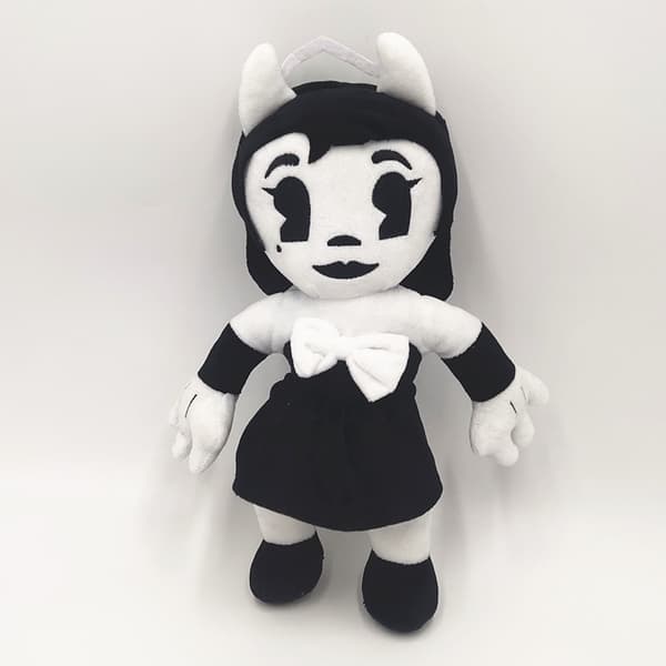 Bendy And The Ink Plush Leketoy Maskot Barn Myke Dyr Jul