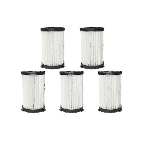 5 Pak Hepa Filter Kompatibel med Moosoo D600 D601 Støvsuger Tilbehør