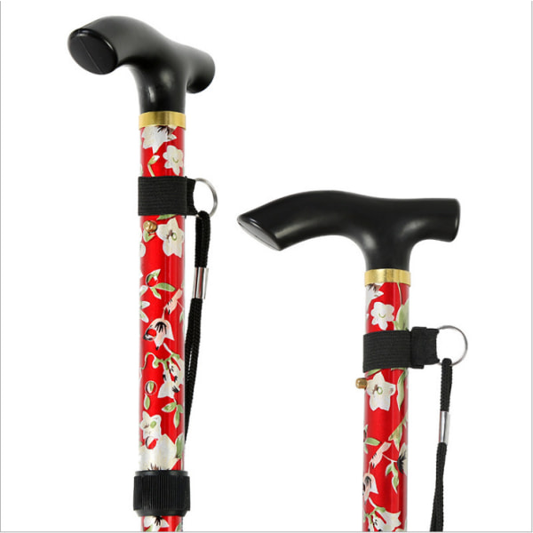 Justerbar Vandrestav 92CM Foldbar Langrend Udendørs Vandring