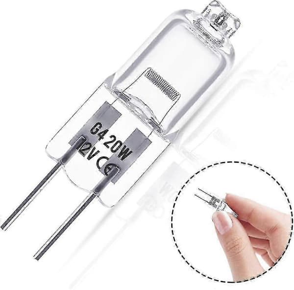 G4 Halogenpære 12V 20W, G4 Lyspære, Dimbar G4 Halogenpære, 3000K Varmhvit