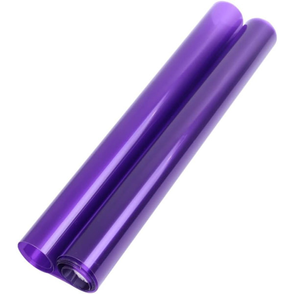 Självhäftande vinylfilm för dimljus 30 x 122 cm (Lila) dimma