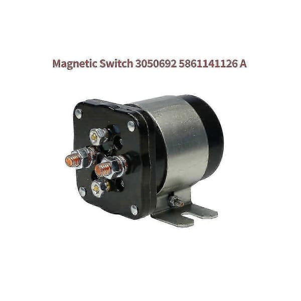 12V 200 Amp 4-polig Reläbrytare med Platt Bas 3050692 5861141126a