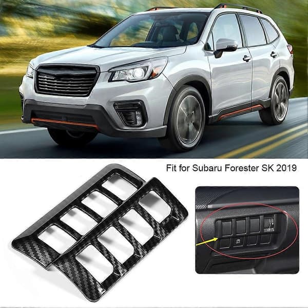 Dekorativ ramme for justeringsbryter for billys, passer Subaru Forester SK 2019