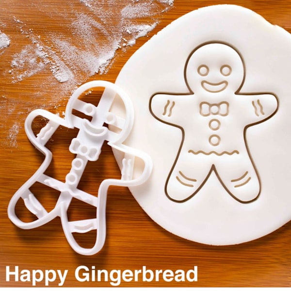 ##/1 del glad pepparkaksgubbe kakform##/