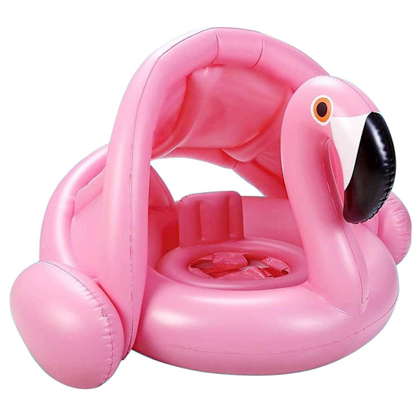 ##/Svømme ring Flamingo baby svømmehjælp - oppustelig (sæt, 1* Flamingo svømme ring)##/