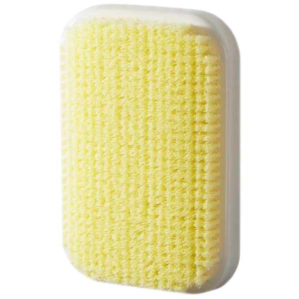 Veggmontert Ryggskrubber - Stor Eksfolierende Børste for Håndfri Dusj- og Kroppsskrubbing - 20x30 cm Badetilbehør