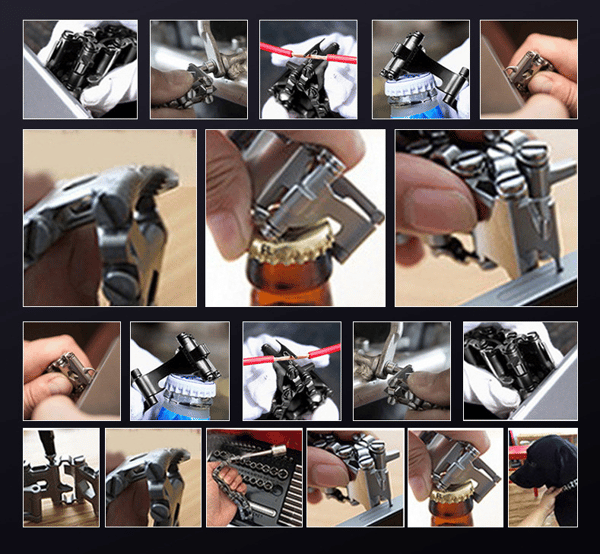##/Multifunksjonsverktøy Armbånd Rustfritt Stål Reparasjonsarmbånd Multi##/