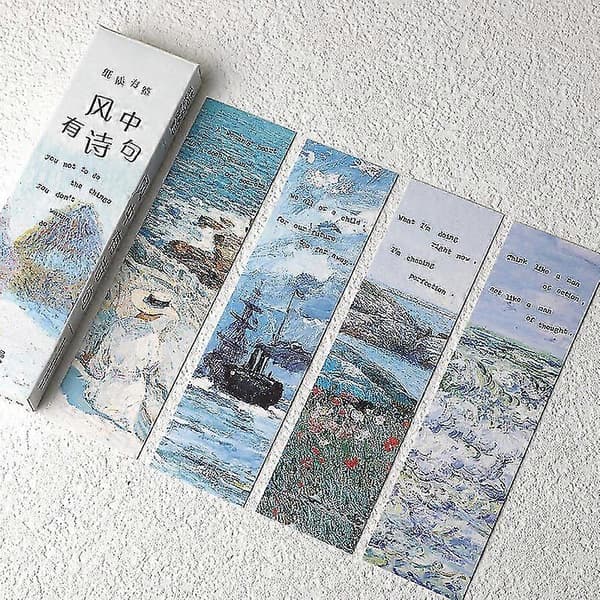 Skol- och kontorsmaterial | Söta bokmärken böcker | Bokmärken boksidor - 30 st/förpackning Söta - 30pcs H
