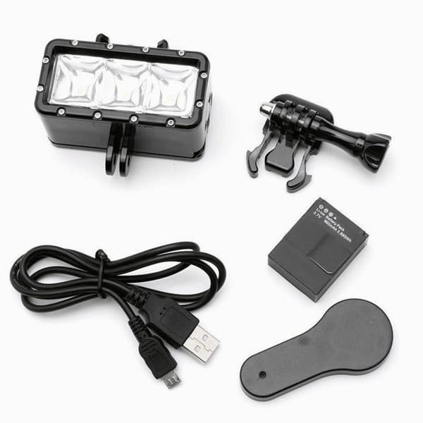 Dykkerlys undervannslys vanntette LED-videolys