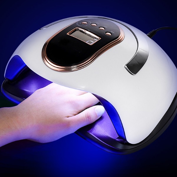 ##/168 W Nagellampor, Nagel torkare med dubbla ljuskällor LED och UV##/
