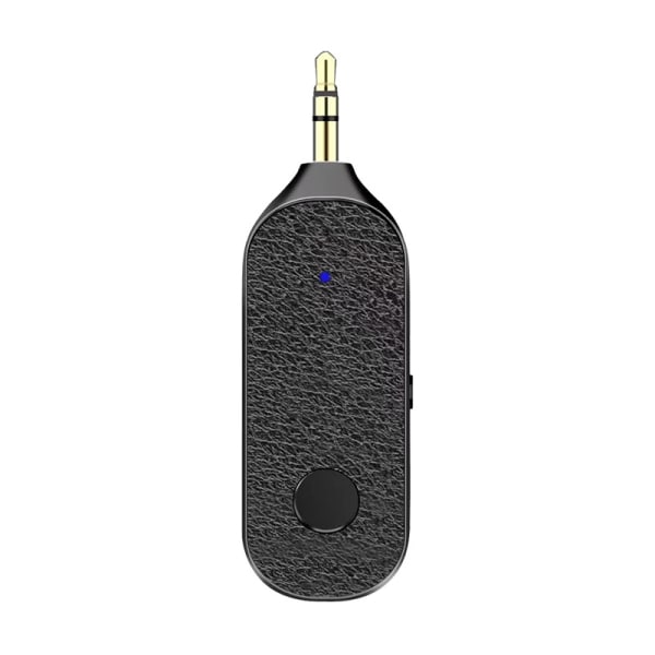 En-delt svart Bluetooth 5.1 sender/mottaker, 3-i-1 bil B