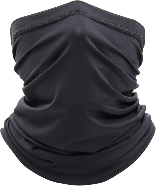 Unisex Elastisk Halsvarmer, Tubulær Halsgaiter Hurtig Tørk Anti-S