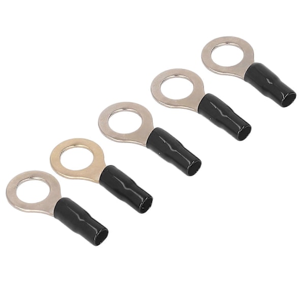 25 stk. 8GA Kabelsko Kobber 12mm Indvendig Diameter Ring Kabel Terminal Endeforbindelse til Fordelingsboks