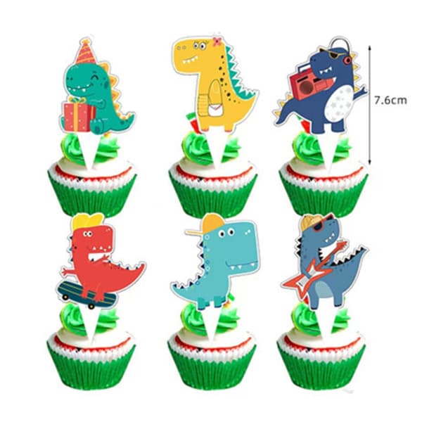 26 stycken fjärilskaktoppar, födelsedagskaktoppar, cupcakes