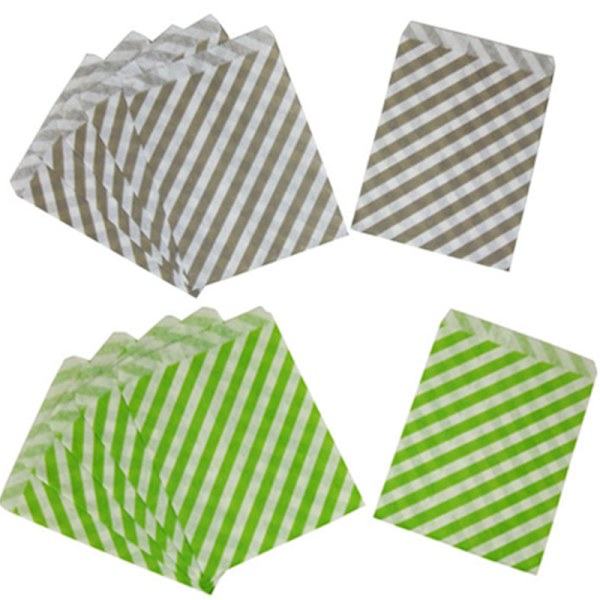##/Papperspåsar för godis, 100-pack, 2 olika mönster/Papperspåsar med prickar för godisbuffé, presenter, kakor, dekoration, bröllop, fest, födelsedag##/