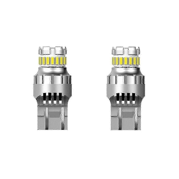 Bil T20 7440 W21w Led Canbus Baklygter W21/5w 7443 Led Pære Brems Blinklys 6500k Supe