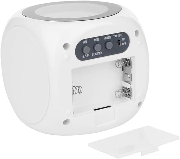 Digitaalinen Projektioherätyskello Hiljainen LED-herätyskello 12/24h Katto Pr