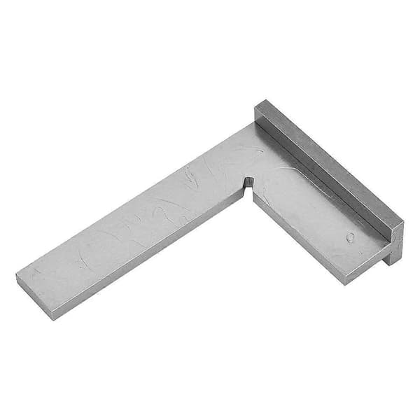 Vinkel lineal ingeniør vinkel høj præcision rustfrit stål 90 grader med sæde (150x100mm)
