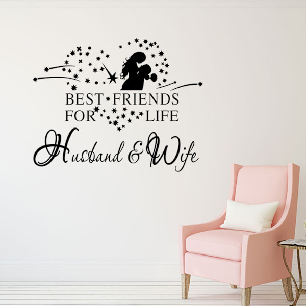 Proverbs Home & Love - Ystävänpäivän Sanat Makuuhuoneen ja Olohuoneen Seinälle